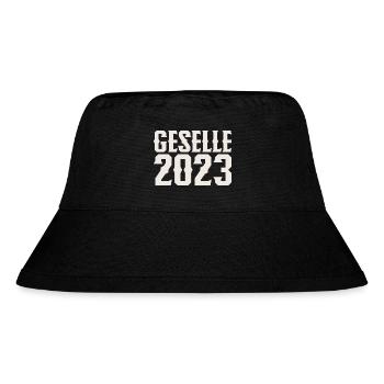 Geselle 2023 Gesellenprüfung - Stanley/Stella recycelter Bucket Hat - Schwarz - Vorne