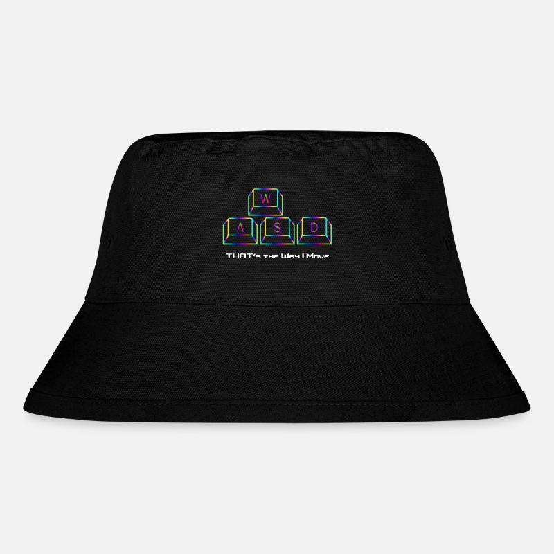 WASD - That's the Way I Move - Stanley/Stella Recycled Bucket Hat - black