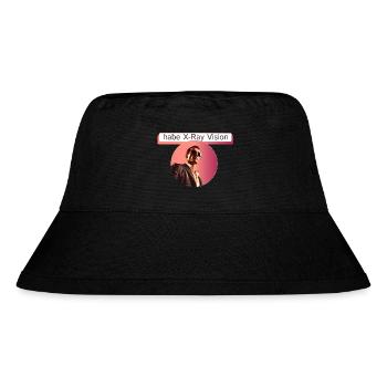 X-Ray vision minimal - Stanley/Stella Recycled Bucket Hat - black - Front