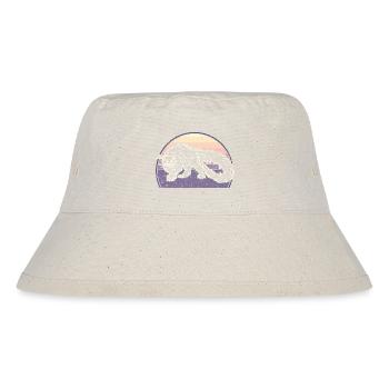 Polynesien Binturong Natur Tierwelt Asien - Stanley/Stella recycelter Bucket Hat - Naturweiß - Vorne