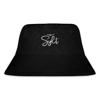 Sylt Möwen Nordseeküste Insel Sylt - Stanley/Stella recycelter Bucket Hat - Schwarz - Vorne