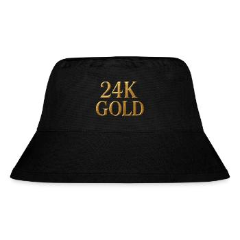 Abstract Gold Patterns for Fashion - Stanley/Stella Recycled Bucket Hat - black - Front