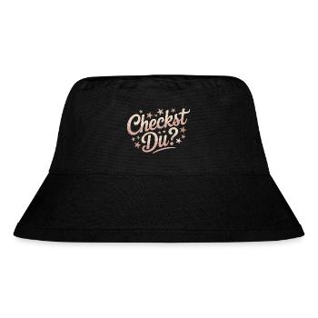 Check Out - Funny Memes - Stanley/Stella Recycled Bucket Hat - black - Front