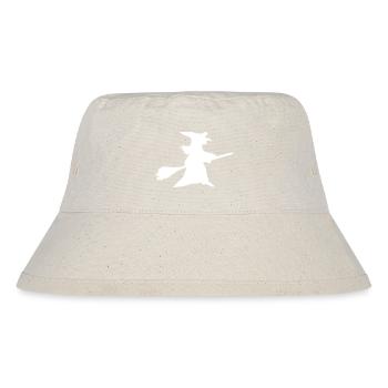 Märchenhafte Zauberhexe im Wald - Stanley/Stella recycelter Bucket Hat - Naturweiß - Vorne
