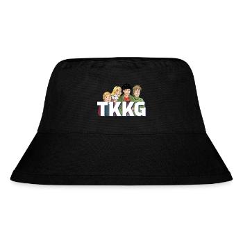 TKKG Logo Mit Der Bande - Stanley/Stella recycelter Bucket Hat - Schwarz - Vorne
