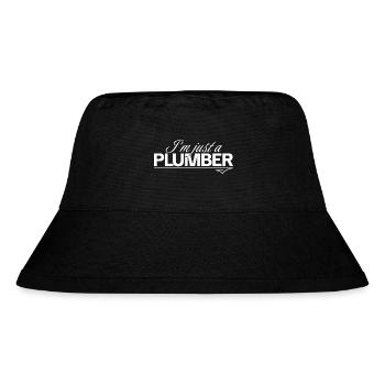 Job Design T-shirt Plumber - Stanley/Stella Recycled Bucket Hat - black - Front