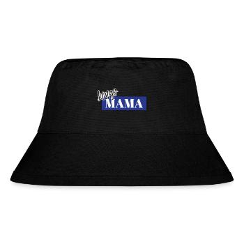 Jungs Mama Mutter Eines Jungen Sohn Muttertag Mami - Stanley/Stella recycelter Bucket Hat - Schwarz - Vorne