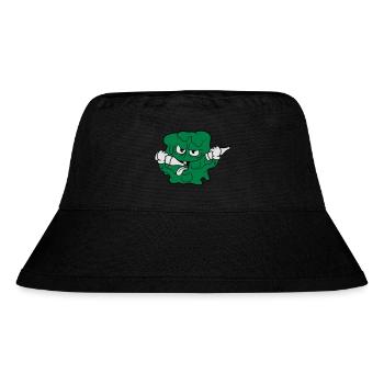 alkohol bier saufen trinken durst flasche betrunke - Stanley/Stella recycelter Bucket Hat - Schwarz - Vorne