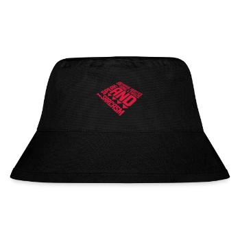 speak lyrics and sarcasm - Stanley/Stella Recycled Bucket Hat - black - Front