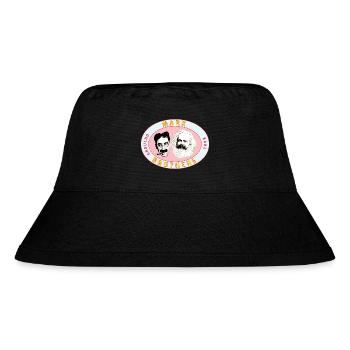 Marx Brothers - Karl & Groucho - Stanley/Stella recycelter Bucket Hat - Schwarz - Vorne