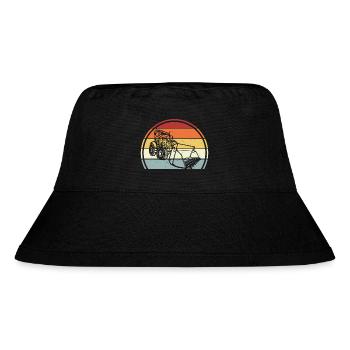 Excavator - Stanley/Stella Recycled Bucket Hat - black - Front
