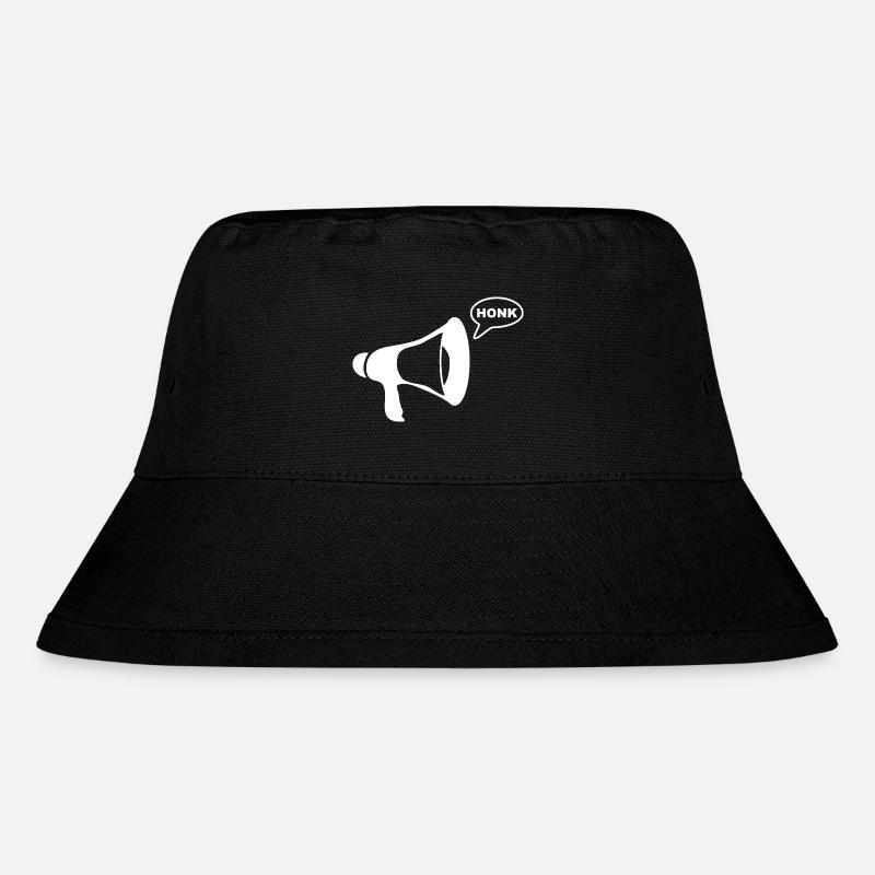 honk megafon - Stanley/Stella recycelter Bucket Hat - Schwarz