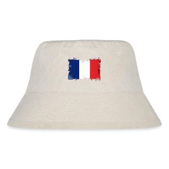 DRAPEAU DRAPEAU DE LA FRANCE - Bob recyclé Stanley/Stella - blanc naturel - Devant