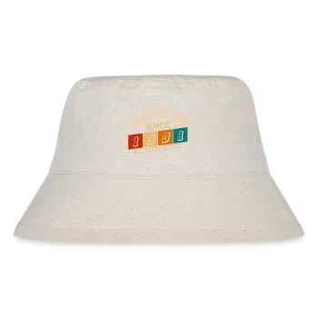 Made in 1991 Birthday 33 Years - Stanley/Stella Recycled Bucket Hat - natural - Front
