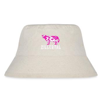 Zillertaler Skisaison Winterurlaub - Stanley/Stella recycelter Bucket Hat - Naturweiß - Vorne