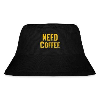 Need for Vintage Coffee Deco - Stanley/Stella Recycled Bucket Hat - black - Front