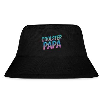 Coolest dad design - Stanley/Stella Recycled Bucket Hat - black - Front