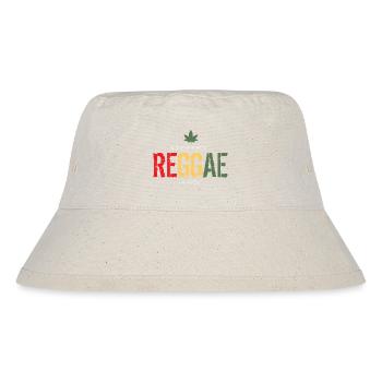 Rock Reggae Disco Punk Musik Kleidung - Stanley/Stella recycelter Bucket Hat - Naturweiß - Vorne