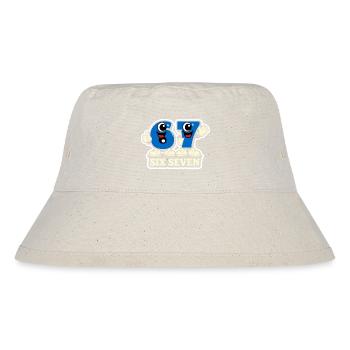 67 Six Seven Italian Meme - Stanley/Stella Recycled Bucket Hat - natural - Front