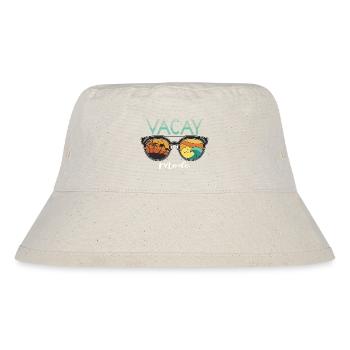 Lustiges Urlaubs & Surfer Design - Stanley/Stella recycelter Bucket Hat - Naturweiß - Vorne