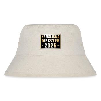 Champion of the Kreisliga A 2026 - Stanley/Stella Recycled Bucket Hat - natural - Front