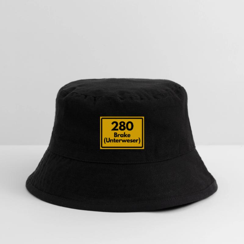 OLD POSTCODE ZIP CODE RETRO 2880 BRAKE UNTERWESER! Stanley/Stella Recycled Bucket Hat