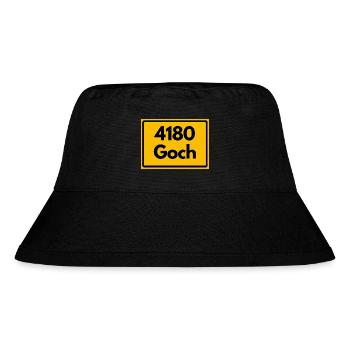 ALTE POSTLEITZAHL PLZ RETRO  4180 GOCH – NRW - Stanley/Stella recycelter Bucket Hat - Schwarz - Vorne