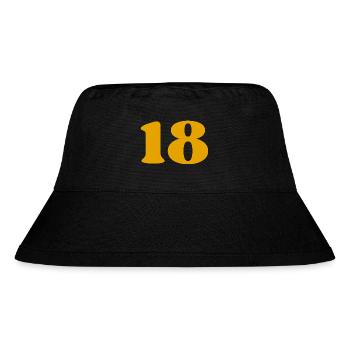 18 - Stanley/Stella Recycled Bucket Hat - black - Front