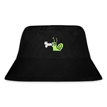 Carnivore worm 3 - Stanley/Stella Recycled Bucket Hat - black - Front