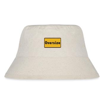 Oversize - Stanley/Stella recycelter Bucket Hat - Naturweiß - Vorne
