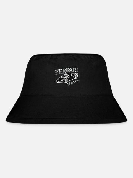 Ferrari Italia - Stanley/Stella recycelter Bucket Hat - Schwarz