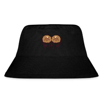 2 friends team couple couples fear fear kot bael - Stanley/Stella Recycled Bucket Hat - black - Front