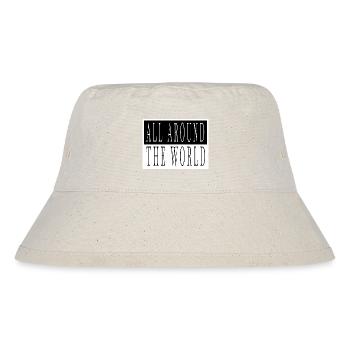 typography funny outdoors birthday - Stanley/Stella Recycled Bucket Hat - natural - Front