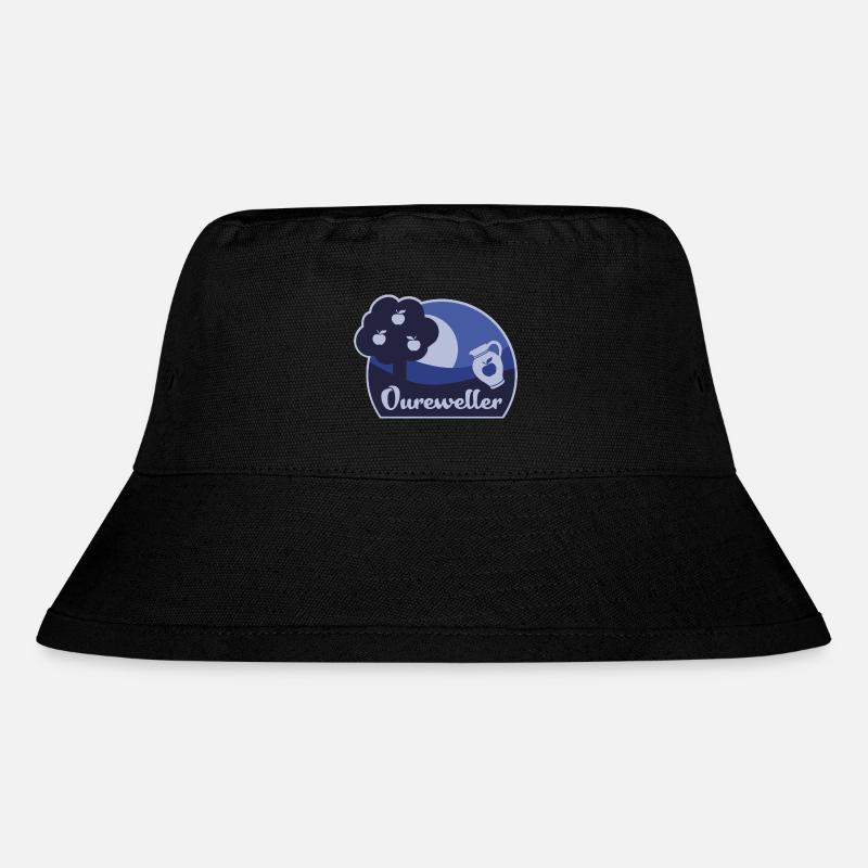Oureweller - Stanley/Stella recycelter Bucket Hat - Schwarz