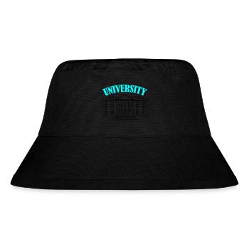 University - Stanley/Stella Recycled Bucket Hat - black - Front