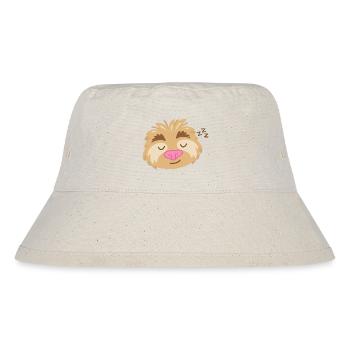 Super süßes schläfriges Faultiergesicht - Stanley/Stella recycelter Bucket Hat - Naturweiß - Vorne