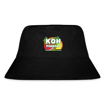 Paradies Insel Koh Phangan - Stanley/Stella recycelter Bucket Hat - Schwarz - Vorne