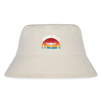 Drone Pilot - Stanley/Stella Recycled Bucket Hat - natural - Front