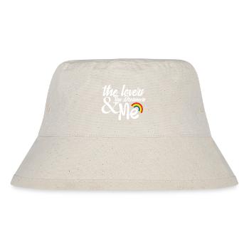 Rainbow Connection - Stanley/Stella Recycled Bucket Hat - natural - Front