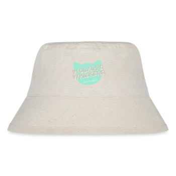 Wolkin's Whiskers- A cat logo - Stanley/Stella Recycled Bucket Hat - natural - Front