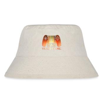 Gamer Game Play Online Computer Gaming Arcade Neon - Stanley/Stella recycelter Bucket Hat - Naturweiß - Vorne