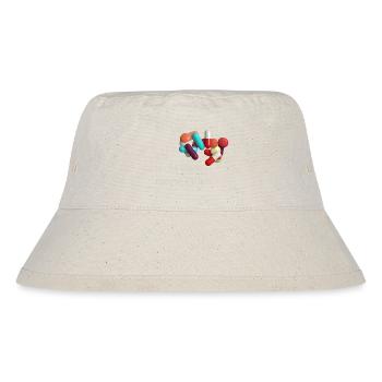 Nicht ohne meine Pillen - Stanley/Stella recycelter Bucket Hat - Naturweiß - Vorne