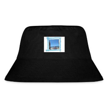 Sea view - Stanley/Stella Recycled Bucket Hat - black - Front