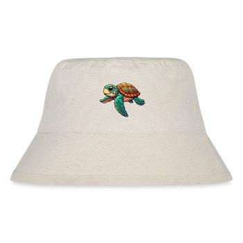 Turtle - Stanley/Stella Recycled Bucket Hat - natural - Front