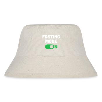 Fasting Mode On - Stanley/Stella Recycled Bucket Hat - natural - Front