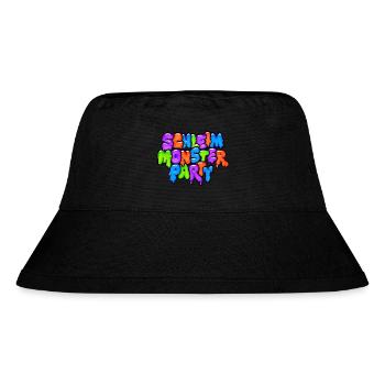 Slime Monster Party - Stanley/Stella Recycled Bucket Hat - black - Front