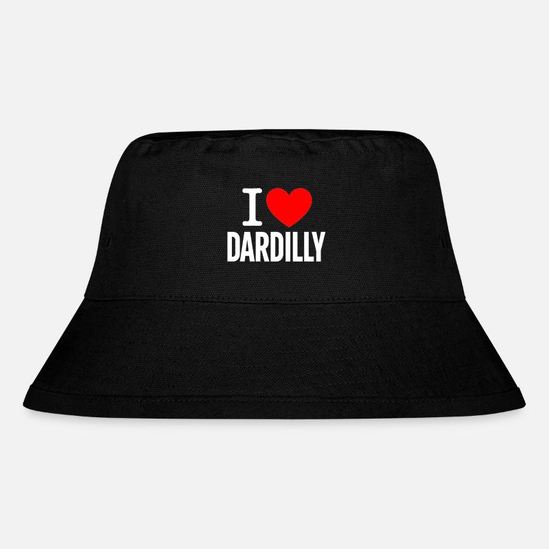 I LOVE DARDILLY - Stanley/Stella Recycled Bucket Hat - black