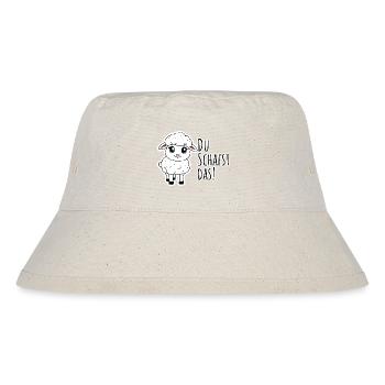 You can do it! The little sheep is sure! - Stanley/Stella Recycled Bucket Hat - natural - Front