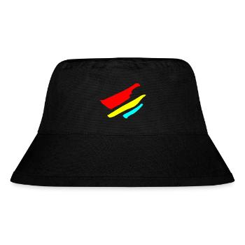 Stripes - Flag Pattern VECTOR - Stanley/Stella Recycled Bucket Hat - black - Front