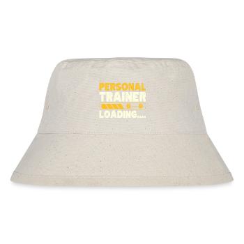 Fitness Motivation Bodybuilder Personal Trainer - Stanley/Stella Recycled Bucket Hat - natural - Front